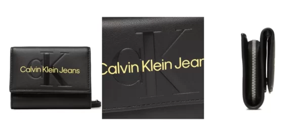 Calvin Klein Jeans Torebka Sculpted French Flap Xbody Mono K60K610581 Czarny