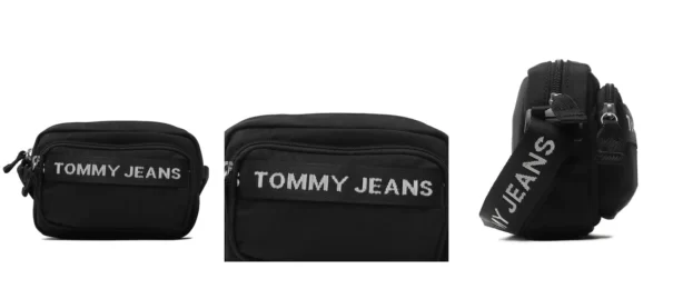Tommy Jeans Torebka Tjw Essential Crossover AW0AW14950 Czarny
