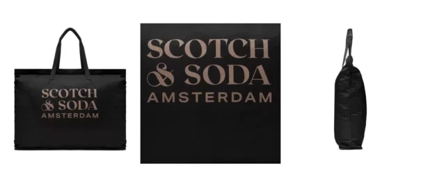Scotch & Soda Torebka 168682 Czarny