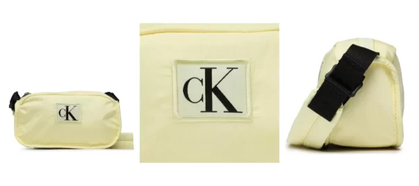 Calvin Klein Jeans Torebka City Nylon Ew Camera Bag K60K610854 Żółty
