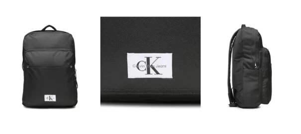 Calvin Klein Jeans Plecak Sport Essentials Slim Sq BR40 W K50K510679 Czarny