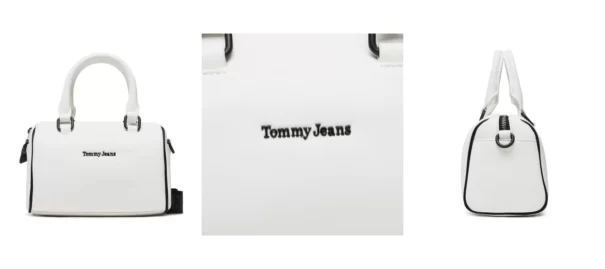 Tommy Jeans Torebka Tjw Sadium Prep Bowling AW0AW14557 Biały