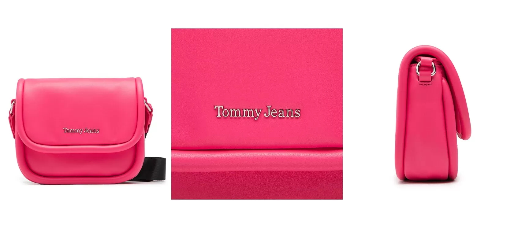 Tommy Jeans Torebka Tjw Femme Flap Crossover AW0AW14425 Różowy