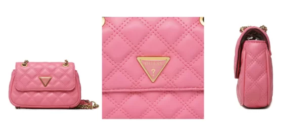 Guess Torebka Giully (QA) Mini Bags HWQA87 48780 Różowy