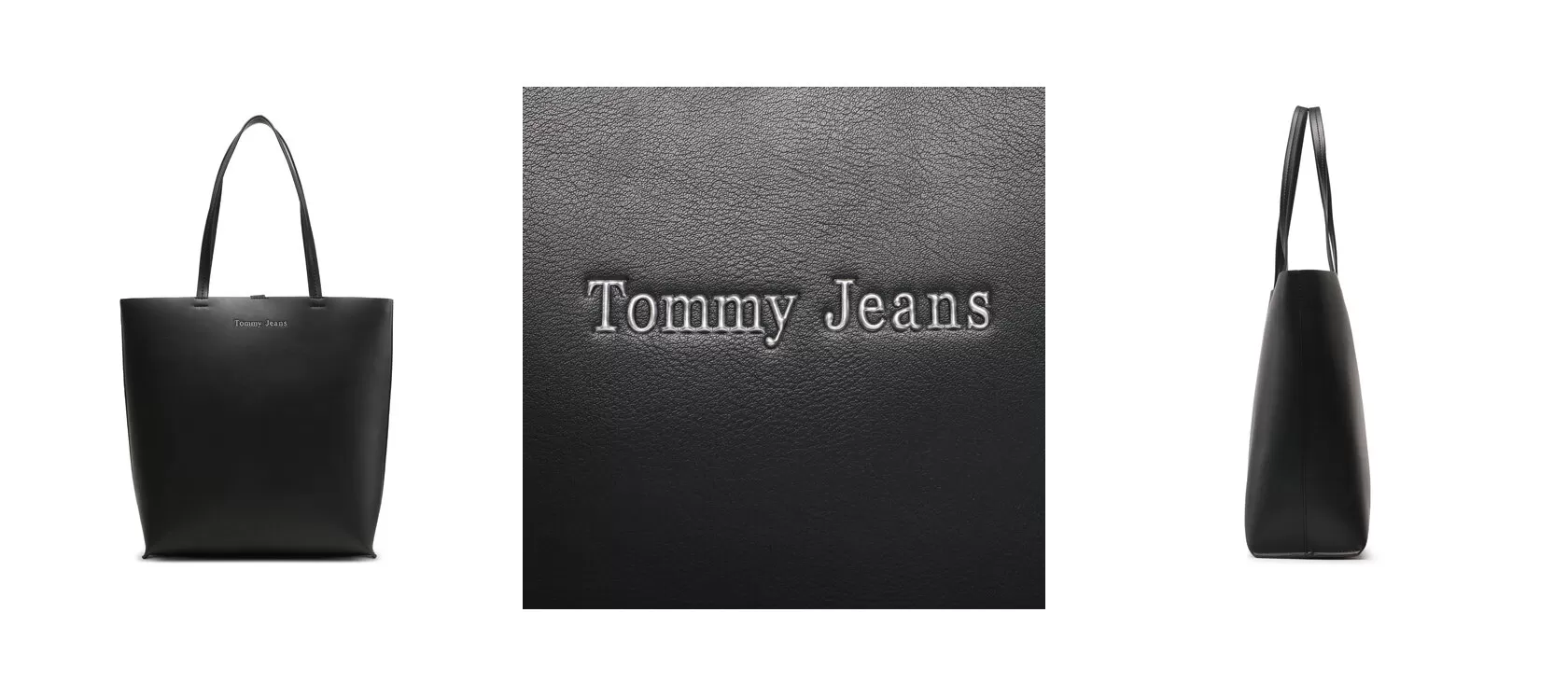 Tommy Jeans Torebka Tjw Must North South Tote AW0AW14956 Czarny
