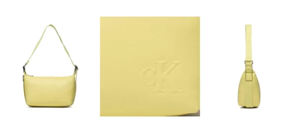 Calvin Klein Jeans Torebka Ultralight Shoulder Bag22 Pu K60K610852 Żółty