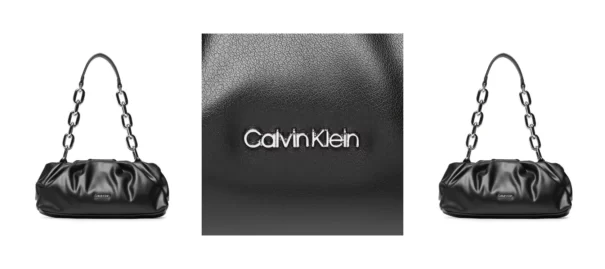 Calvin Klein Torebka Soft Conv Clutch Sm K60K610423 Czarny