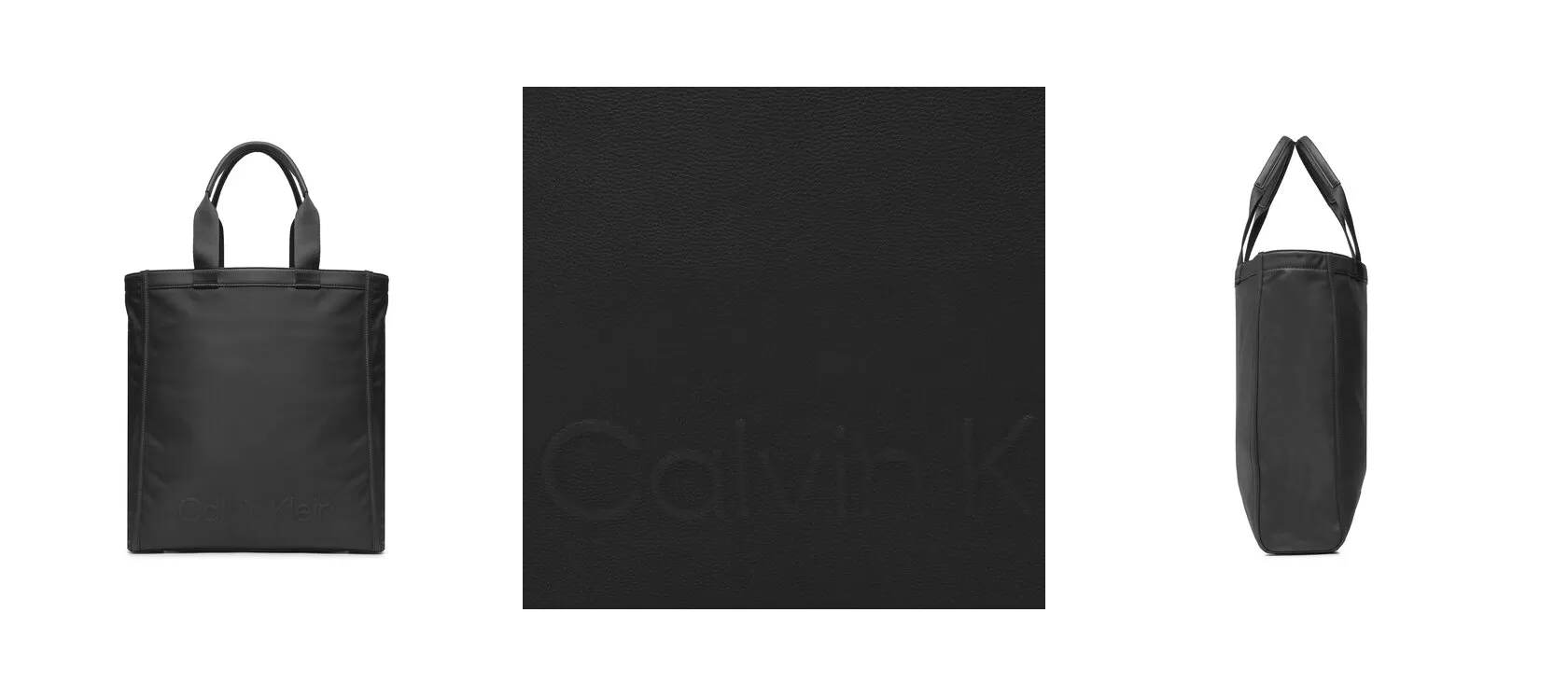 Calvin Klein Torebka Ck Connect Tote Pu K40K401001 Czarny
