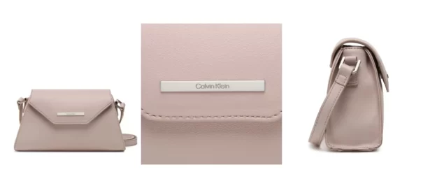 Calvin Klein Torebka Daily Dressed Crossbody W/Flap K60K610730 Różowy