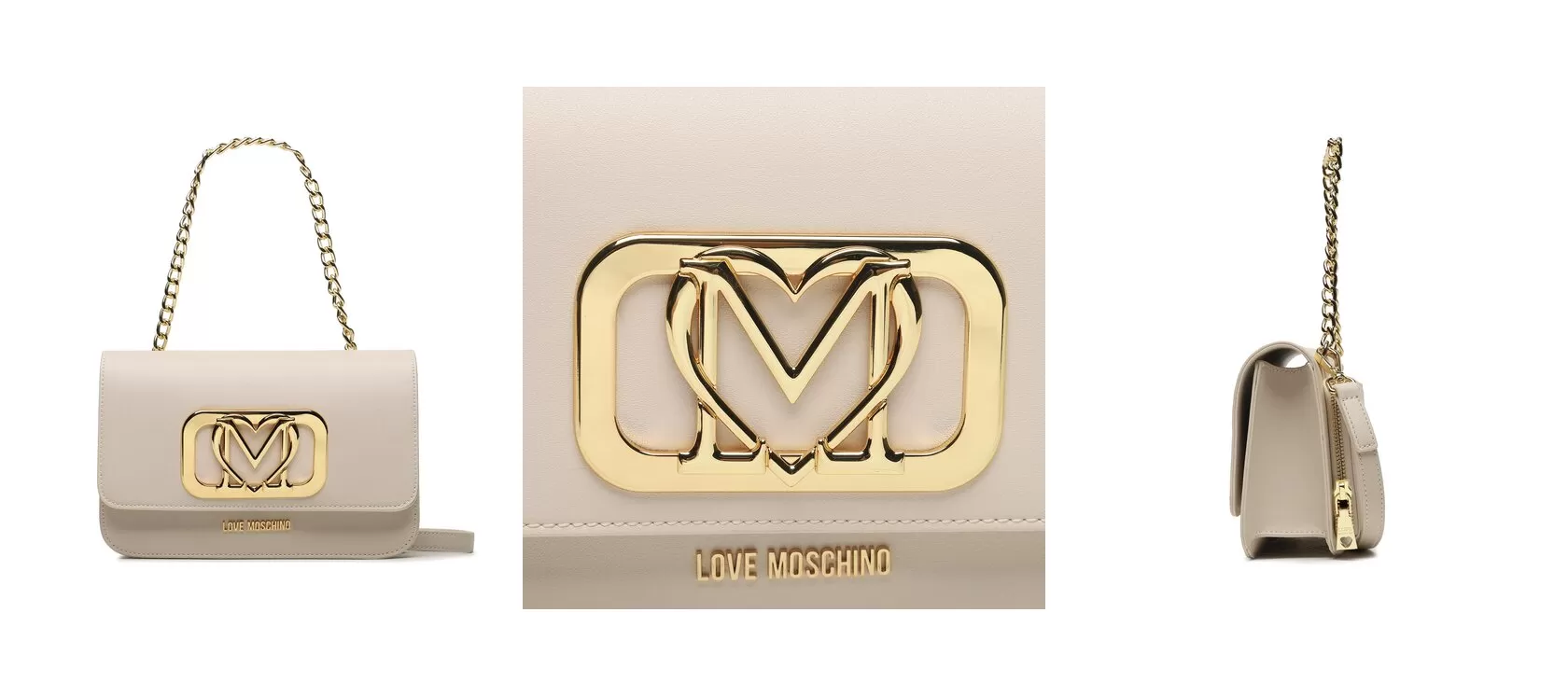 LOVE MOSCHINO Torebka JC4110PP1HLF0110 Beżowy