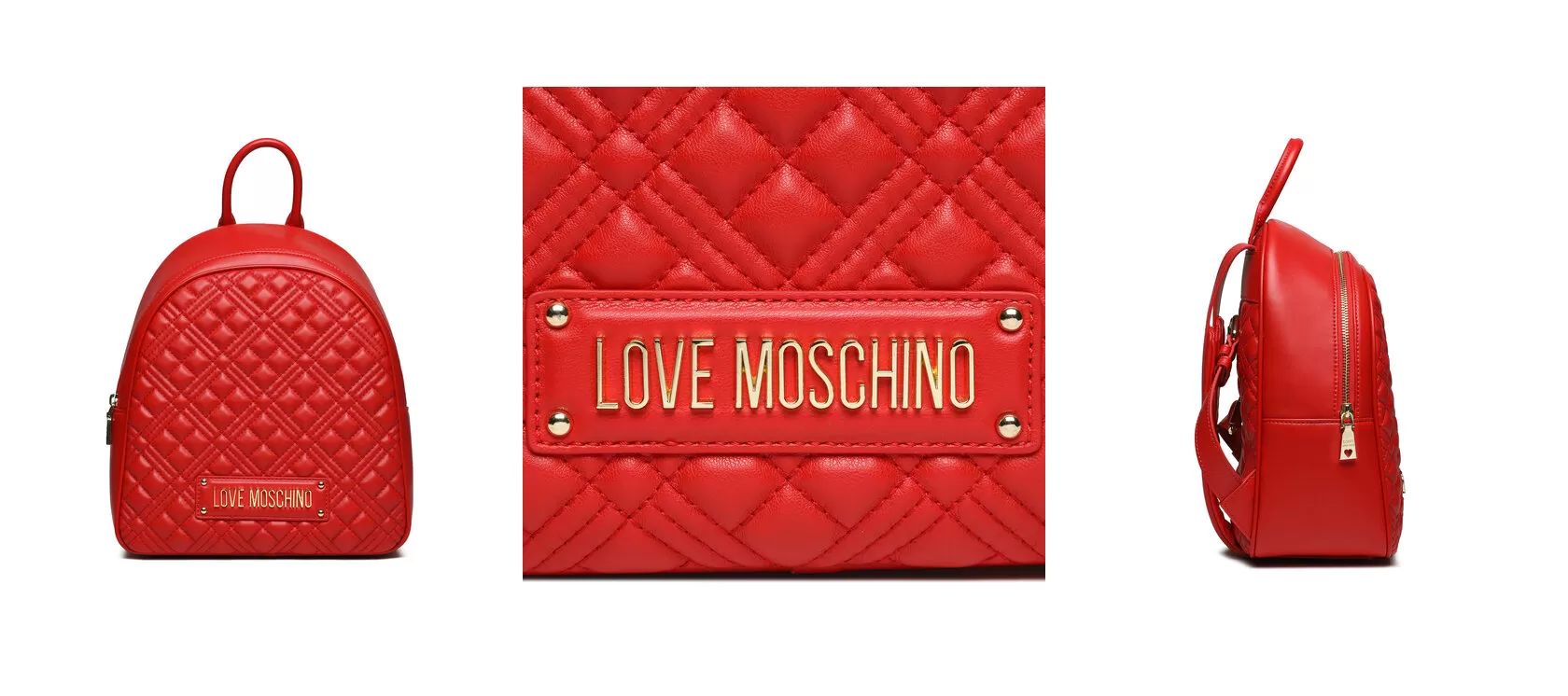 LOVE MOSCHINO Plecak JC4061PP1HLA0500 Czerwony
