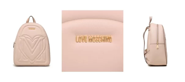 LOVE MOSCHINO Plecak JC4120PP1GLV0609 Beżowy