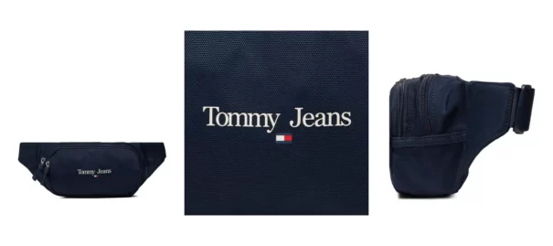 Tommy Jeans Saszetka nerka Tjm Essential Bumbag AW0AW12553 Granatowy