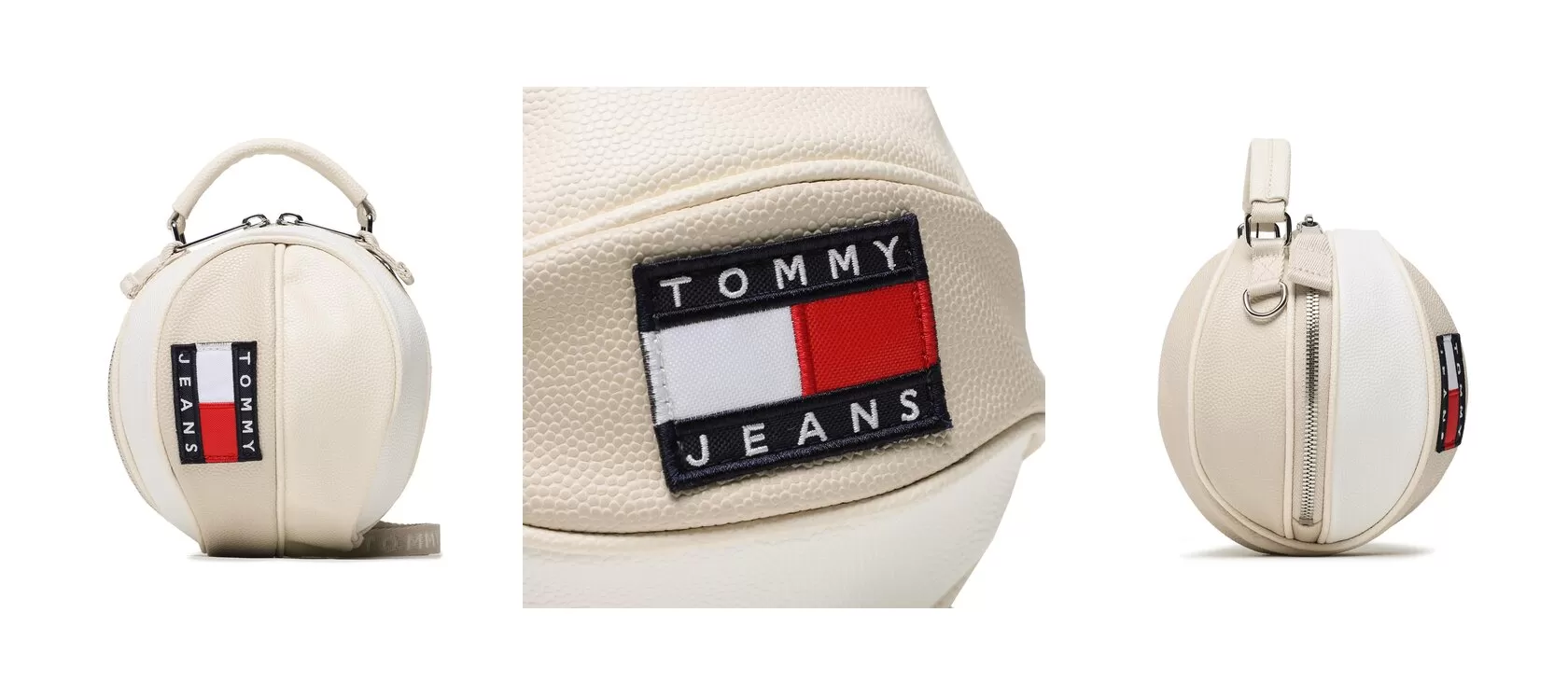 Tommy Jeans Torebka Tjw Heritage Ball Crossover AW0AW14569 Beżowy