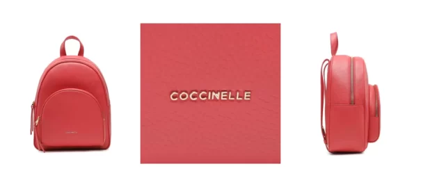 Coccinelle Plecak N15 Coccinellegleen E1 N15 14 02 01 Czerwony