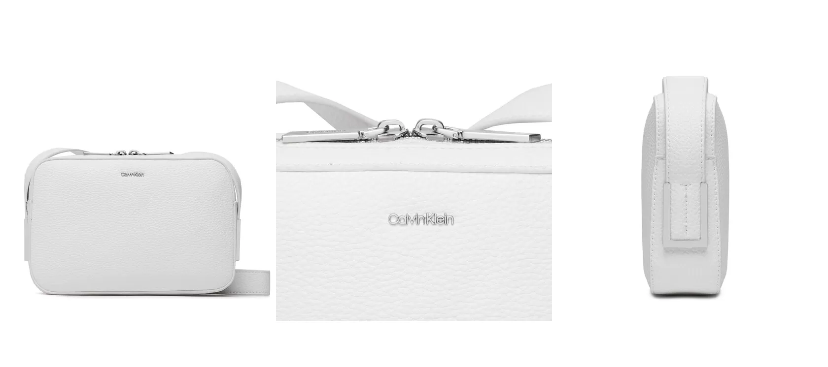 Calvin Klein Torebka Ck Must Plus Camera Bag K60K610452 Biały