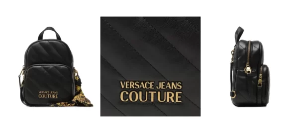 Versace Jeans Couture Plecak 74VA4BAG Czarny
