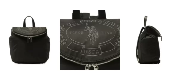 U.S. Polo Assn. Plecak Springf. Flap BEUPA6002WIP000 Czarny