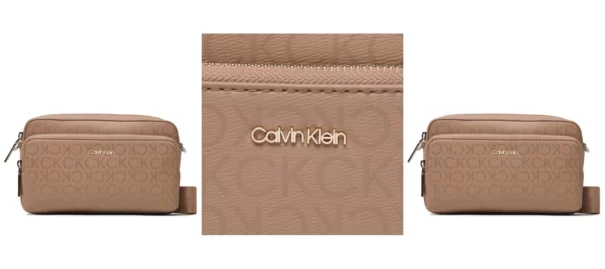 Calvin Klein Torebka Ck Must Camera Bag Lg Epi Mono K60K609895 Brązowy