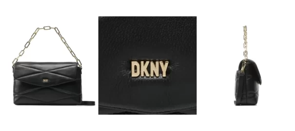 DKNY Torebka Eve Chain Shoulder R313BW96 Czarny