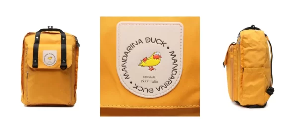 Mandarina Duck Plecak Anniversary P10JXT01208 Żółty