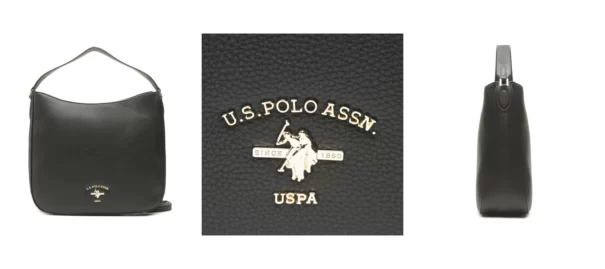 U.S. Polo Assn. Torebka Stanford Hobo BEUSS6061WVP000 Czarny