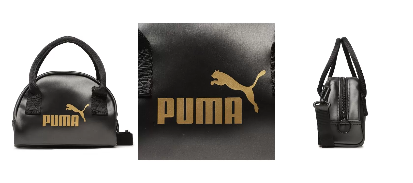 Puma Torebka Core Up Mini Grip Bag 079479 01 Czarny