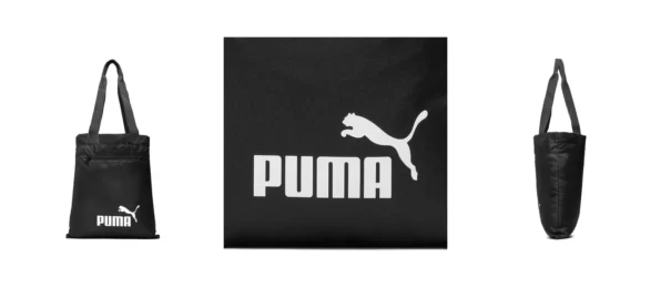 Puma Torebka Phase Packable Shopper 079218 01 Czarny
