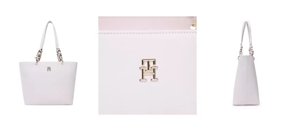 Tommy Hilfiger Torebka Th Chic Tote AW0AW14179 Szary