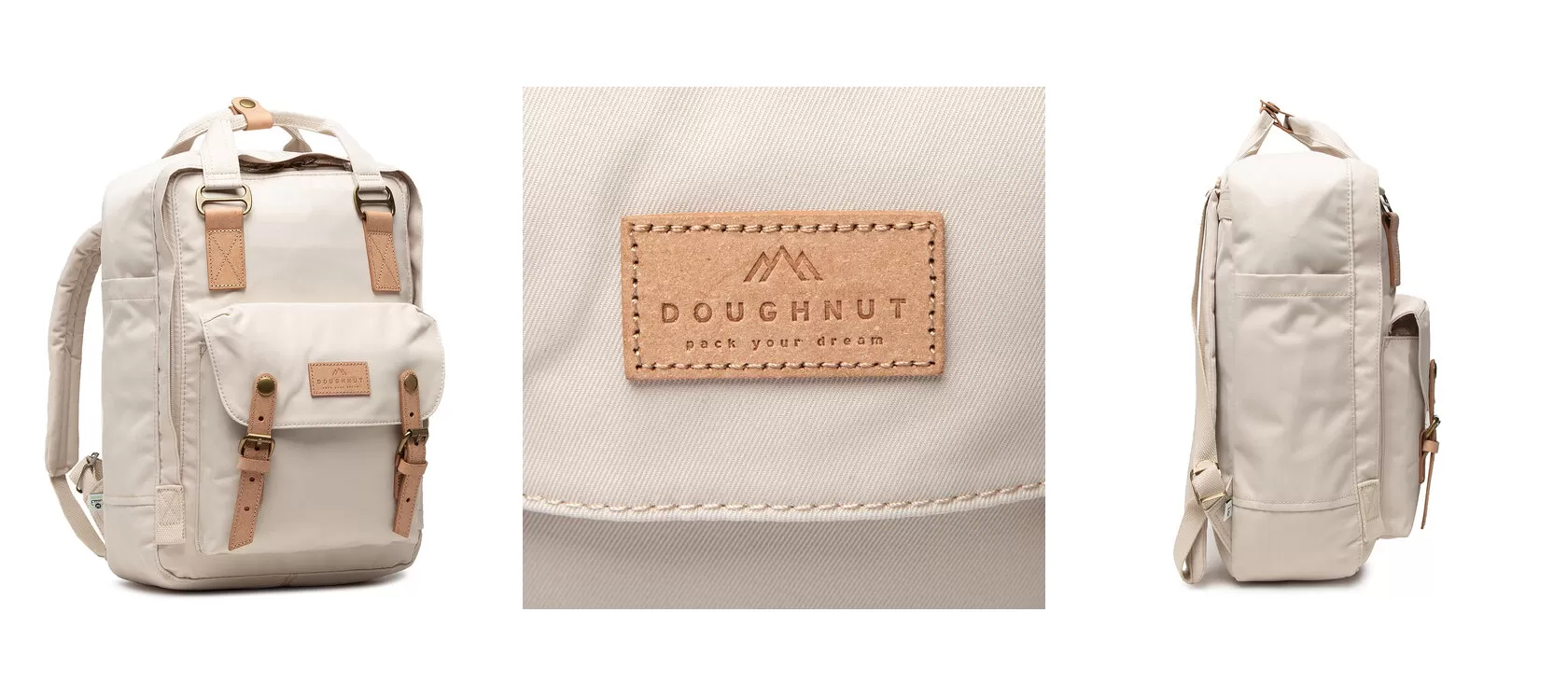 Doughnut Plecak Macaroon Reborn Series D010RE-0008-F Beżowy