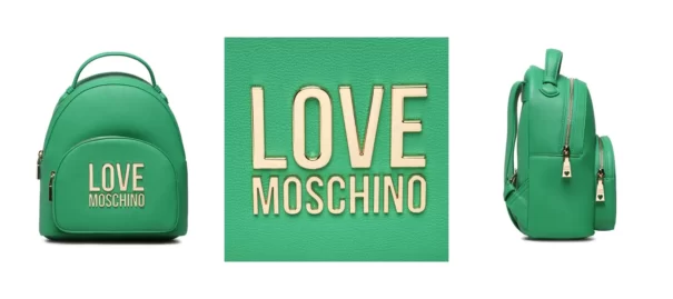LOVE MOSCHINO Plecak JC4105PP1GLI0801 Zielony