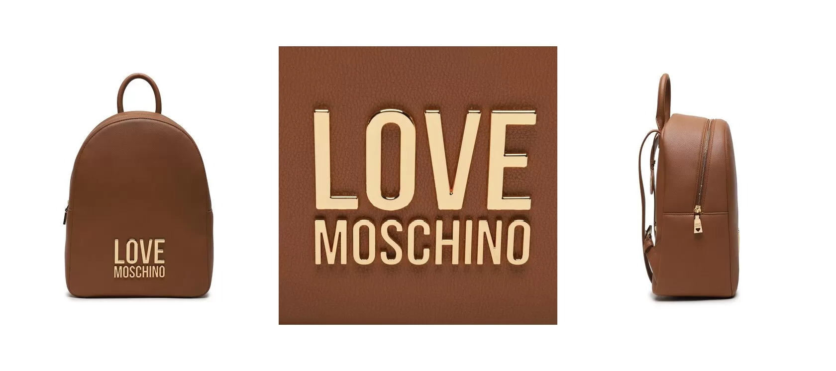 LOVE MOSCHINO Plecak JC4109PP1HLI0201 Brązowy