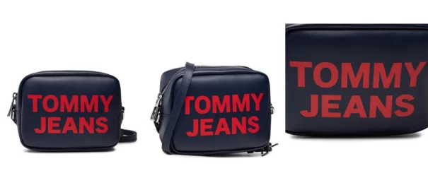 Tommy Jeans Torebka Tjw Essential Pu Camera Bag AW0AW10152 Granatowy