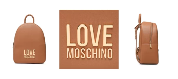 LOVE MOSCHINO Plecak JC4109PP1GLI0201 Brązowy