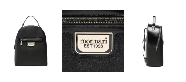 Monnari Plecak BAG2300-020 Czarny