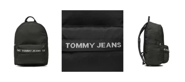 Tommy Jeans Plecak Tjw Essential Backpack AW0AW14548 Czarny