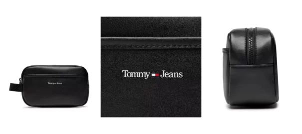 Tommy Jeans Kosmetyczka Tjm Essential Washbag AM0AM10651 Czarny