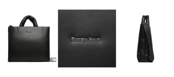 Tommy Jeans Torebka Tjw City Girl Tote AW0AW14967 Czarny