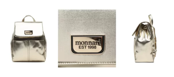 Monnari Plecak BAG2500-023 Złoty