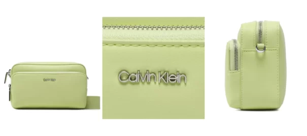 Calvin Klein Torebka Must Camera Bag W/Pckt Lg K60K608410 Zielony