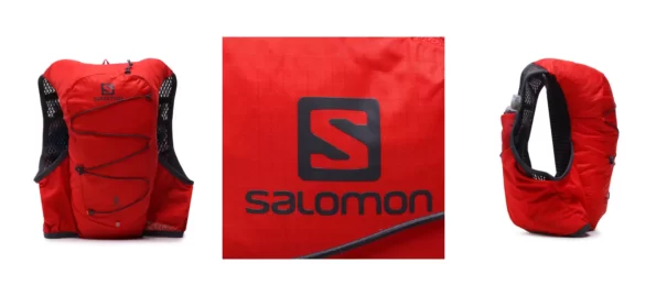 Salomon Plecak Vo Active Skin 8 With Flasks LC1909600 Czerwony