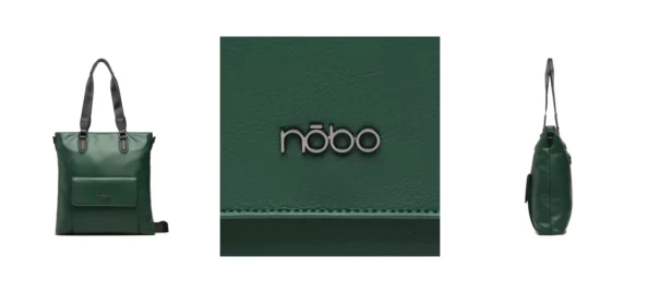 Nobo Torebka NBAG-N2480-C008 Zielony