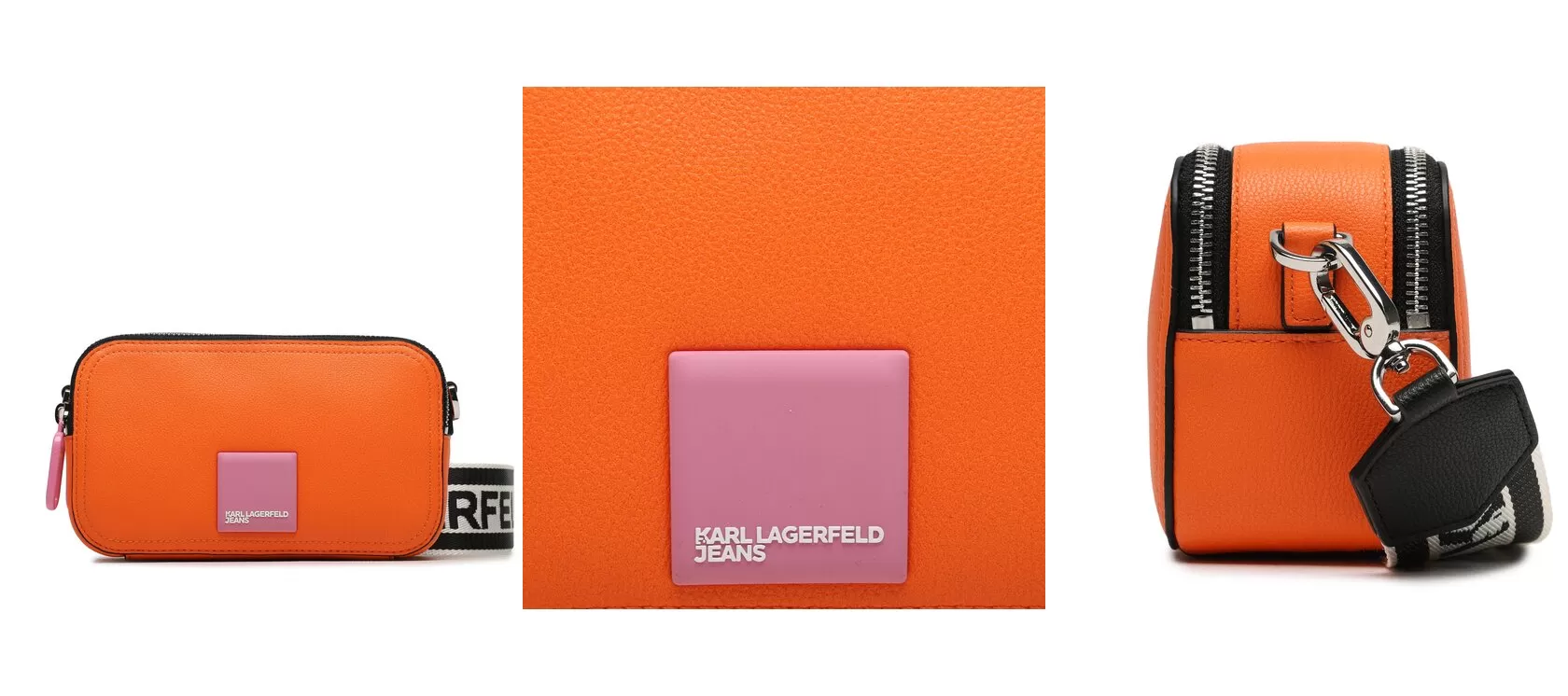 Karl Lagerfeld Jeans Torebka 231J3021 Pomarańczowy