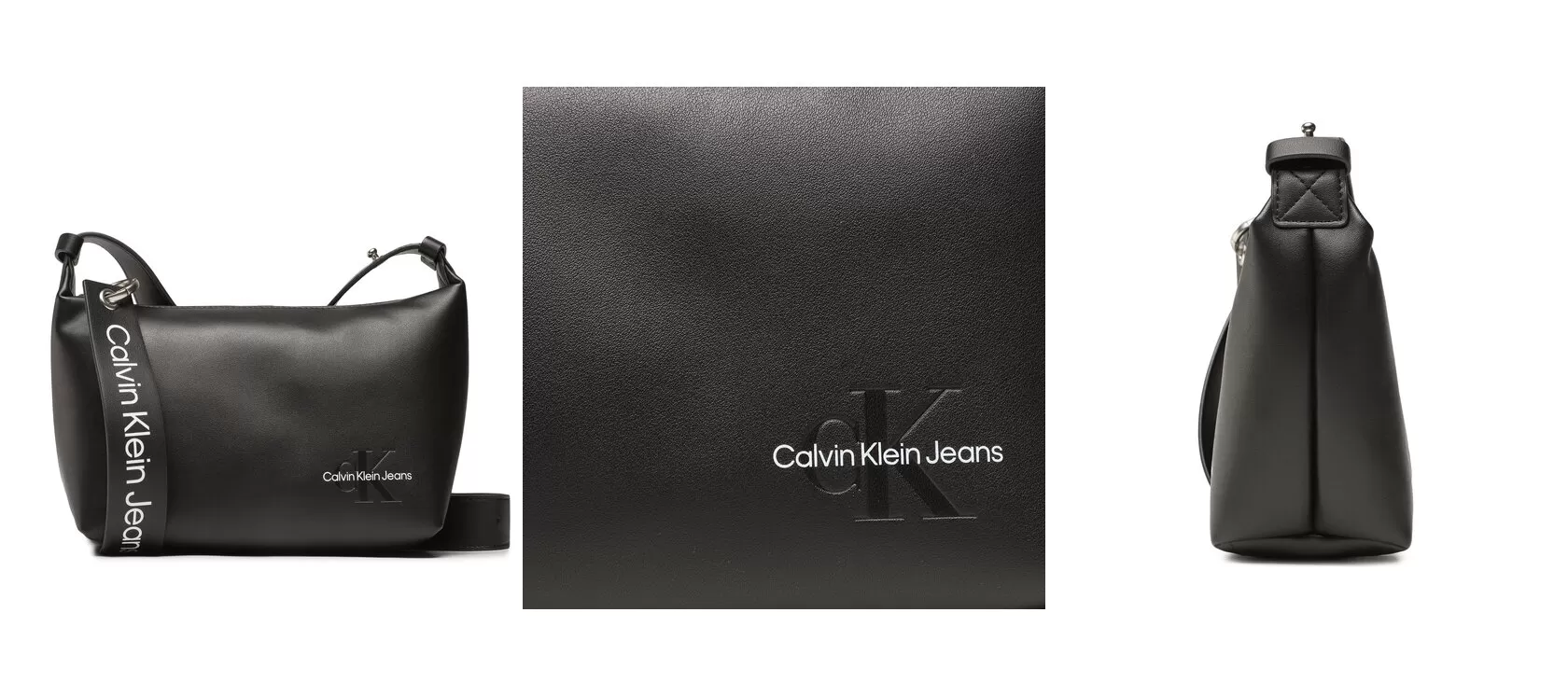 Calvin Klein Jeans Torebka Sculpted Rounded Sb22 Tag K60K610552 Czarny