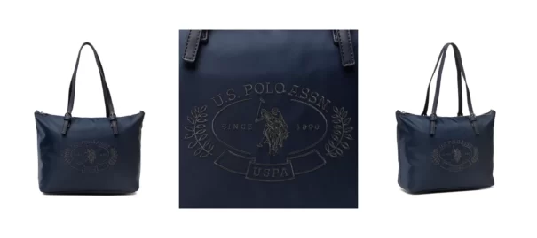 U.S. Polo Assn. Torebka Springfield M Shopping BEUPA5086WIP212 Granatowy