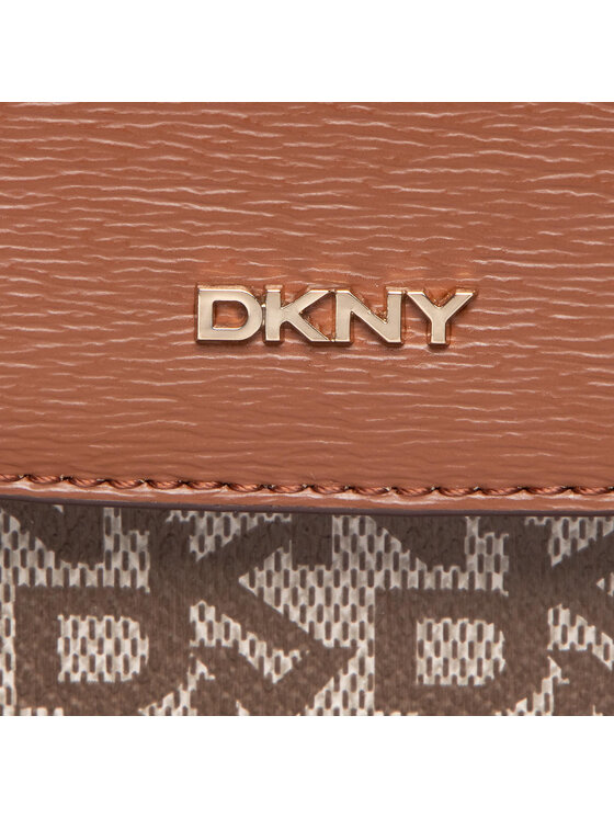 DKNY Plecak Bryant Flap Backpack R21KJR76 Brązowy zdjęcie nr 3