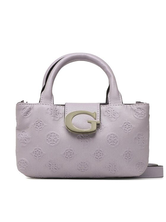 Guess Torebka Embossed J3RZ03 WFET0 Fioletowy
