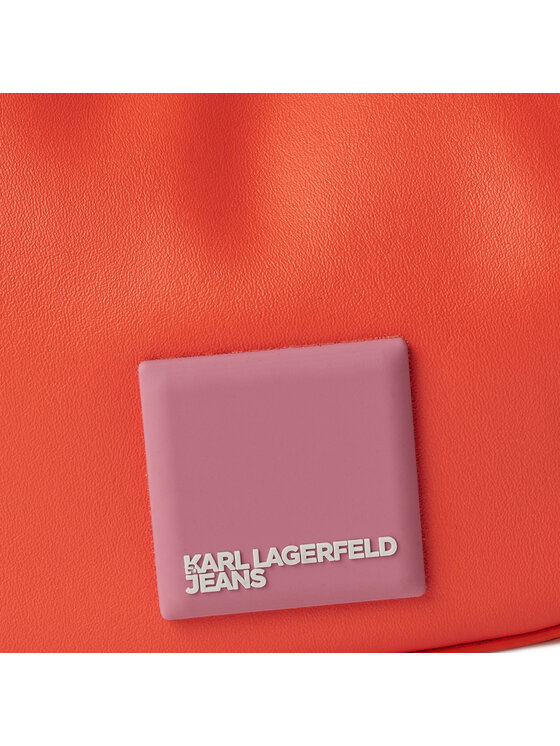 Karl Lagerfeld Jeans Torebka 231J3016 Pomarańczowy zdjęcie nr 2