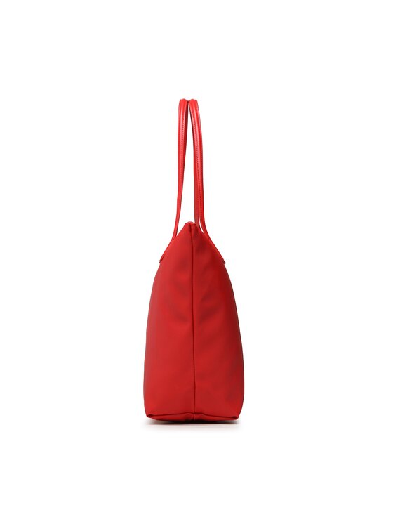 Lacoste Torebka Vertical Shopping Bag NF1890PO Czerwony zdjęcie nr 3