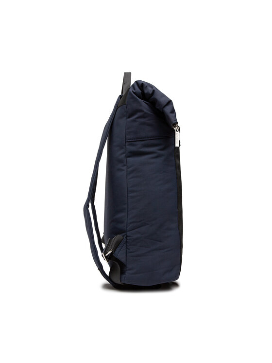 Les Deux Plecak Time Ripstop Rolltop Backpack LDM940022 Granatowy zdjęcie nr 3